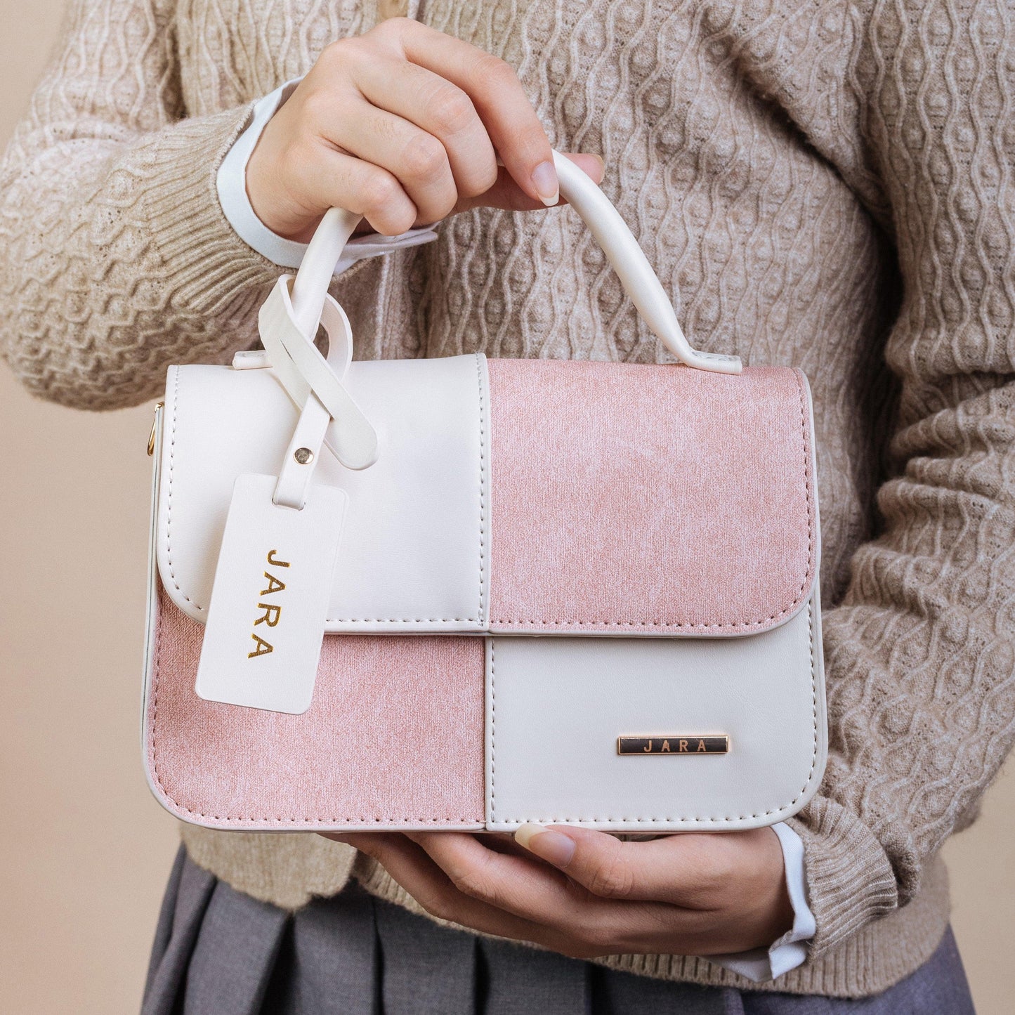 Malta Color-block handbag - JARA Philippines