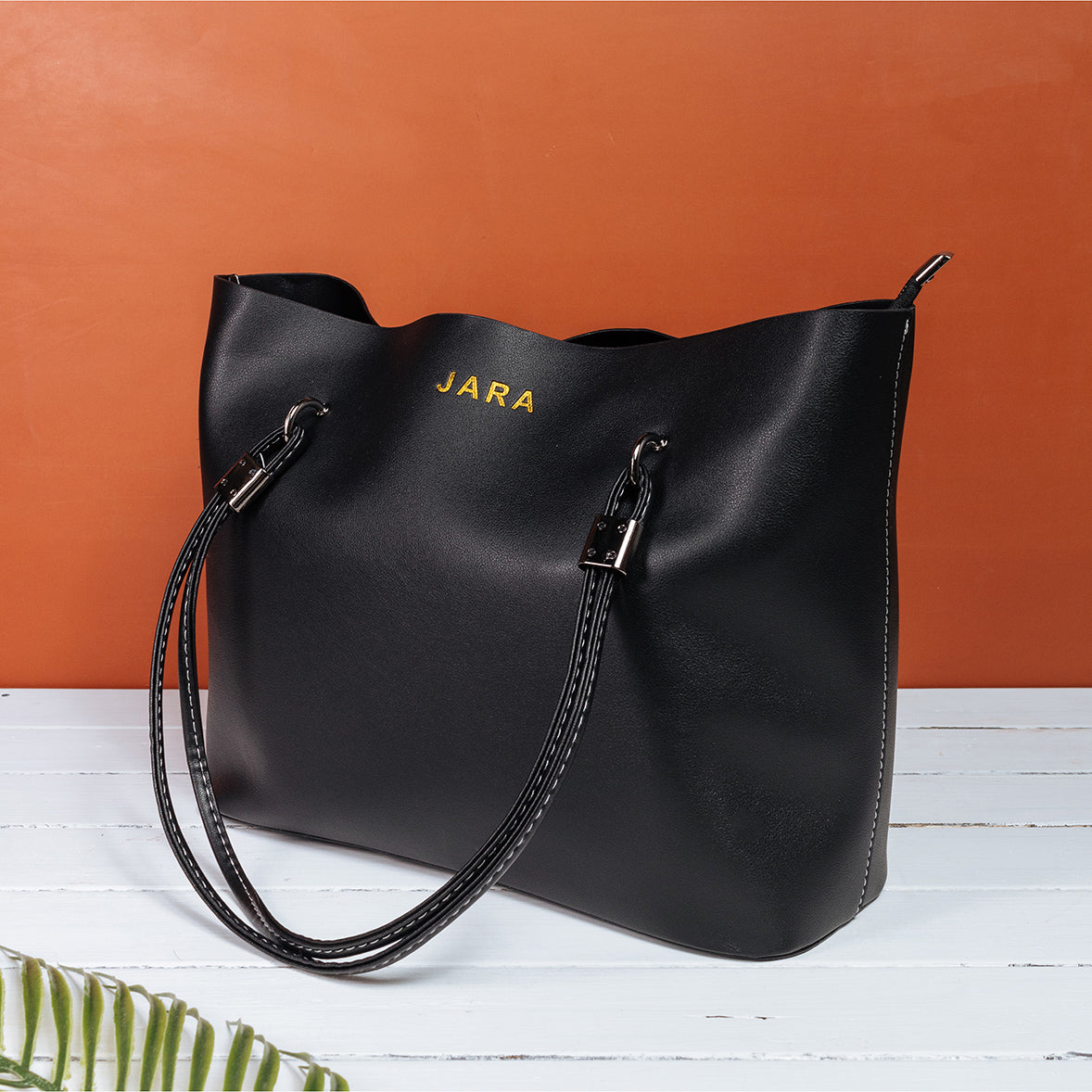SIENNA LEATHER TOTE BAG