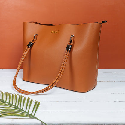SIENNA LEATHER TOTE BAG