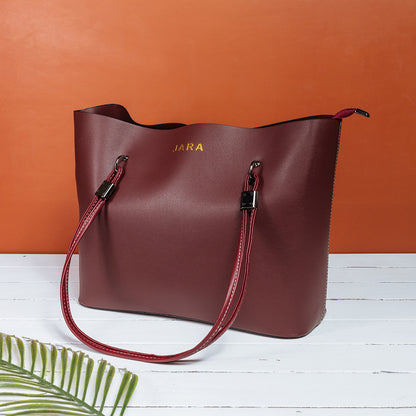 SIENNA LEATHER TOTE BAG